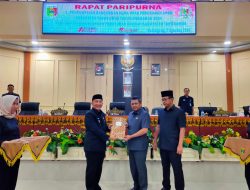 DPRD Tanggamus Gelar Rapat Paripurna Penyampaian Rancangan KUPA PPAS-P Tanggamus Tahun 2024