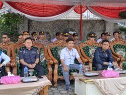 KPU Tanggamus Ikut Apel Pasukan Operasi Mantap Praja Krakatau 2024