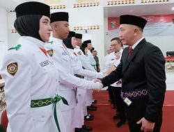 30 Anggota Paskibraka Tanggamus 2024 Dikukuhkan