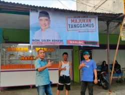 Diduga Ikut Terlibat Politik, Lurah Pasar Madang Minta Turunkan Banner H. Moh. Saleh Asnawi