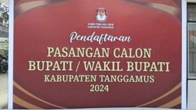 Hari Pertama Pendaftaran Calon Bupati-Wakil Bupati Tanggamus Nihil