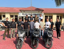 Komplotan Curanmor Asal Tanggamus Ditangkap Polisi