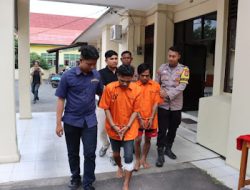 Dua Pelaku Pembobol Apotek di Pringsewu di ‘Dor’ Polisi