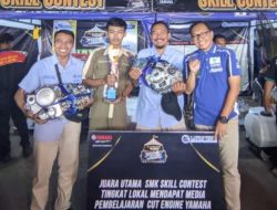 Siswa SMKN 1 Talang Padang, Wakili Lampung pada Ajang Skill Contest Yamaha Tingkat Nasional