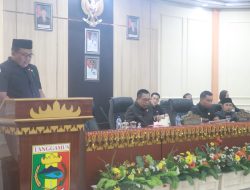 DPRD Tanggamus Gelar Rapat Paripurna Penyampaian 4 Ranperda Inisiatif
