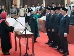 4 Pimpinan DPRD Tanggamus Dilantik, Agung Setyo Utomo Jadi Ketua DPRD Definitif