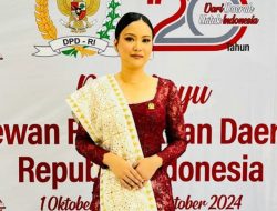 Almira Nabila Fauzi Dilantik Jadi Anggota DPD RI