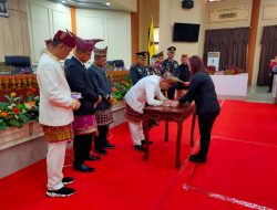 DPRD Tanggamus Gelar Rapat Paripurna Laporan Hasil Pembahasan Banggar, Atas Rancangan Perubahan APBD Kabupaten Tanggamus Tahun 2024