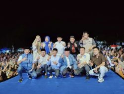 Paslon Bupati 02 Tutup Rangkaian Kampanye dengan Sholawat Akbar, Dihadiri Ribuan Massa