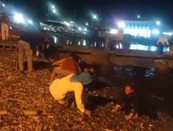 Viral! Fenomena Ikan Naik ke Darat di Pantai Kotaagung Tanggamus