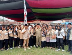 Cabup Saleh Asnawi Kukuhkan 2.800 Tim Jalan Lurus Perubahan di Tiga Kecamatan 