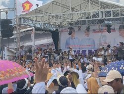 8.000 Pendukung 02 Meriahkan Kampanye Akbar Saleh-Agus di Talang Padang