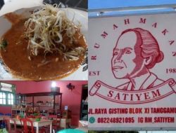 Nasi Pecel Satiyem, Kuliner Legendaris Khas Gisting Tanggamus yang Sulit Dilupakan