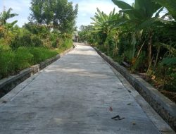 Melalui Dana Desa 2024, Pekon Teba Bunuk Realisasikan Empat Item Pembangunan Infrastruktur