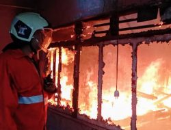 SDN Kalirejo Tanggamus Dilahap Si Jago Merah