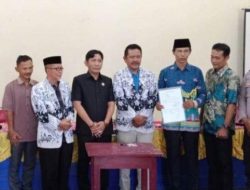 SMK PGRI 1 Semaka Hibahkan Jalan untuk Akses Masyarakat