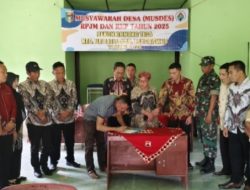 Pemerintah Pekon Gunung Tiga, Gelar Musdes Penyusunan dan Penetapan APBP Tahun 2025