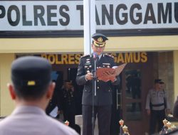 Polres Tanggamus Gelar Upacara Hari Bela Negara ke-76 Tahun 2024