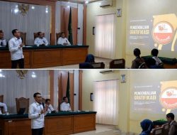 Pengadilan Agama Tanggamus Sosialisasi Pengendalian Gratifikasi