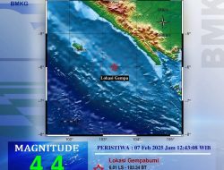 Gempa Bumi Guncang Pesisir Barat Lampung saat Warga Sholat Jumat