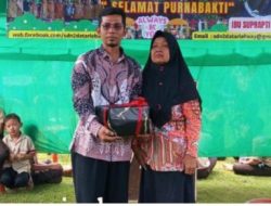 SDN 2 Datar Lebuay Kecamatan Air Naningan, Gelar Acara Pelepasan Guru Purna Tugas