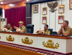 Bupati dan Wabub Tanggamus Gelar Rakor Perdana Tekan Kedisiplinan Pegawai dan Infastruktur