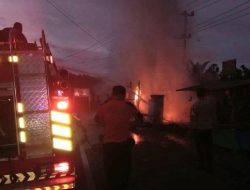 Bengkel Terbakar, Pemilik Luka Parah