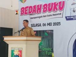 Peringati Hari Buku Nasional Tahun 2025, Dinas PKD Tanggamus Gelar Bedah Buku