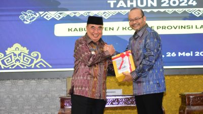 100 Hari Kerja Bupati Moh. Saleh Asnawi, Tanggamus Raih Opini WTP dari BPK RI