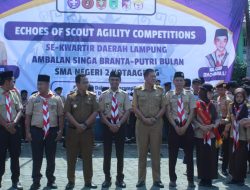 Wabup Tanggamus Buka Echoes of Scout Agility Competition di SMAN 2 Kotaagung