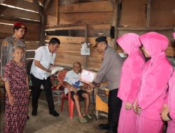 Sambut Hari Bhayangkara ke-79, Polres Tanggamus Gelar Baksos