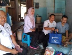Peduli, Dinas Sosial Tanggamus Tinjau Kondisi Warga Penderita Kanker Tulang