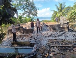 Ditinggal Solat, Rumah Petani Ludes Terbakar