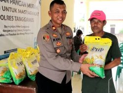 Polsek Kota Agung Gelar Gerakan Pangan Murah, Beras Premium Dijual dengan Harga Rp11.500 Per Kg