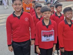 Meriahkan HUT RI ke- 80 SDN I Terbaya Ikuti Lomba Gerak Jalan
