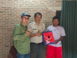 Peduli, BPBD Tanggamus Berikan Bantuan Sekaligus Asesmen Rumah Terbakar di Pekon Sinarjawa