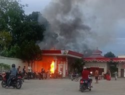 SPBU Tanjung Heran Terbakar, Netizen :  Efek Gegara Kebanyakan Ngecor
