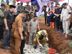 Bupati Tanggamus Groundbreaking Pembangunan Jembatan Ulu Semong