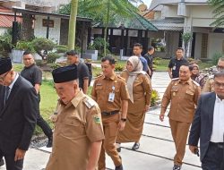 Bupati Tanggamus Hadiri Pelantikan Kepala Perwakilan BPKP Provinsi Lampung 