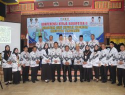 Gelar Konkerkab, PGRI Tanggamus Akan Perjuangkan Kesejahteraan Guru