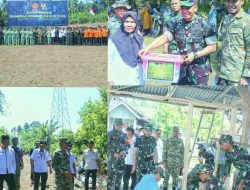 Wabup Tanggamus, Dandim, Danrem Buka TMMD Ke-128 di Pekon Kalimiring. Ini sasarannya