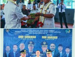 Ruh Harijadi Resmi Pimpin Kalapas IIB Kota Agung
