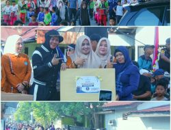 Pecah! Ribuan Masyarakat Ikuti Jalan Sehat dan Senam Bersama Kelurahan Pasar Madang