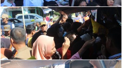 Jaga Daya Beli Masyarakat, Pemkab Tanggamus Gelar Operasi Pasar Minyak Goreng di Kota Agung
