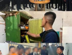 Bersih-Bersih, Lapas Kotaagung Kembali Razia Blok Hunian Demi Zero Halinar