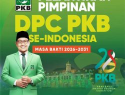 Resmi Dilantik, DPC PKB Tanggamus Targetkan 12 Kursi DPRD pada Pemilu 2029