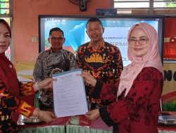 Guru SDN 1 Gunung Terang Febriyani S.Pd.,Gr Resmi Jabat Plt Kepala Sekolah