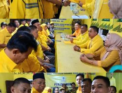 Bawa Dukungan 20 PK, Abi Hasan Muaan Resmi Daftar Jadi Calon Ketua Golkar Tanggamus