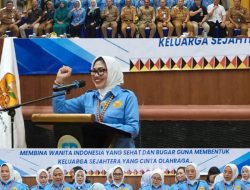 Afrida Susanti Resmi Pimpin PERWOSI Tanggamus 2025–2029, Wabup Agus Suranto Dorong Perempuan Gemar Berolahraga