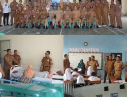 Kunker ke Sumberejo, Sekda Tanggamus Tinjau Sekolah, Puskesmas, MBG hingga Kesiapan Desa TAPIS